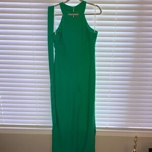 Lilly Pulitzer Emerald Green Wide-Leg Jumpsuit with Sash